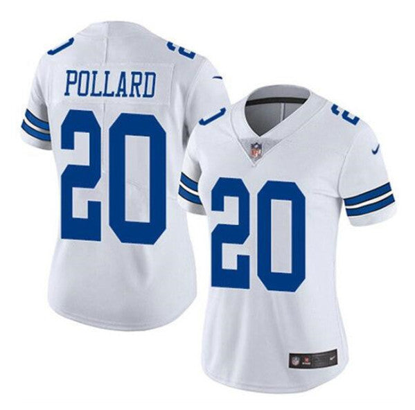 Tony Pollard Dallas Cowboys white Vapor jersey