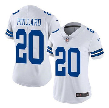 Tony Pollard Dallas Cowboys white Vapor jersey