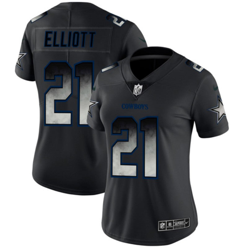 Ezekiel Elliott Dallas Cowboys black Limited jersey