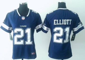 Ezekiel Elliott Dallas Cowboys navy Untouchable jersey