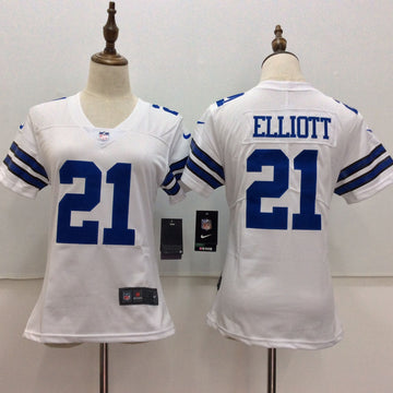 Dallas Cowboys white Vapor jersey
