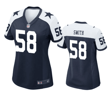 Mazi Smith Dallas Cowboys white Game jersey