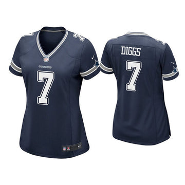 Trevon Diggs Dallas Cowboys navy Vapor jersey