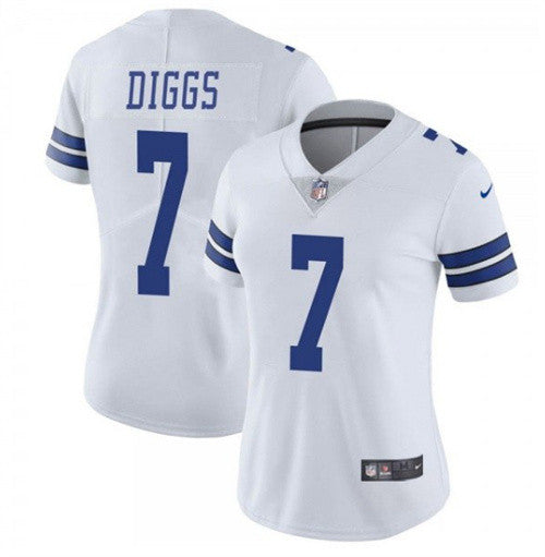 Trevon Diggs Dallas Cowboys white Vapor jersey