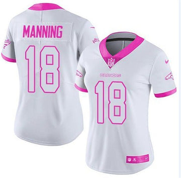 Peyton Manning Denver Broncos white Limited jersey