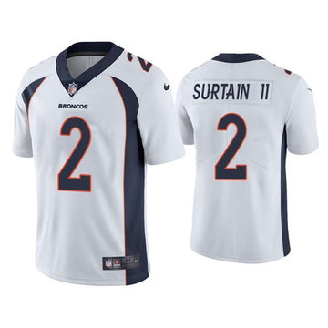 Patrick Surtain II Denver Broncos white Vapor jersey