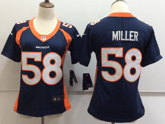 Von Miller Denver Broncos blue Untouchable jersey