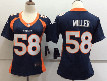 Von Miller Denver Broncos blue Untouchable jersey