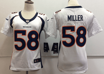 Von Miller Denver Broncos white Untouchable jersey