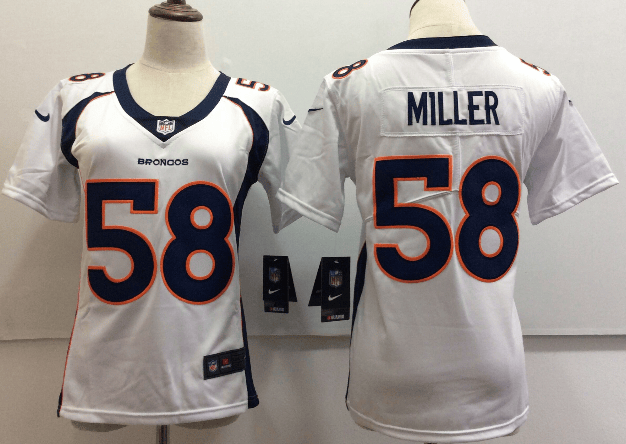 Von Miller Denver Broncos white Untouchable jersey
