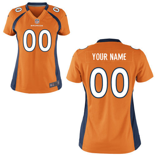 Custom Denver Broncos Game jersey