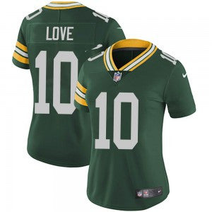 Jordan Love Green Bay Packers green Vapor jersey