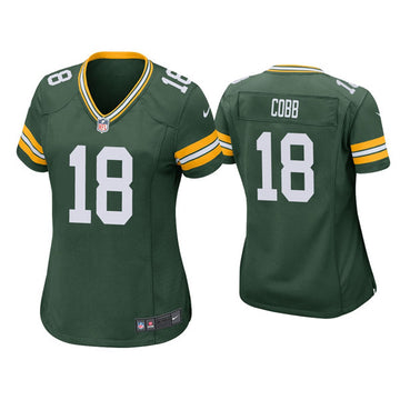 Randall Cobb Green Bay Packers green Vapor jersey