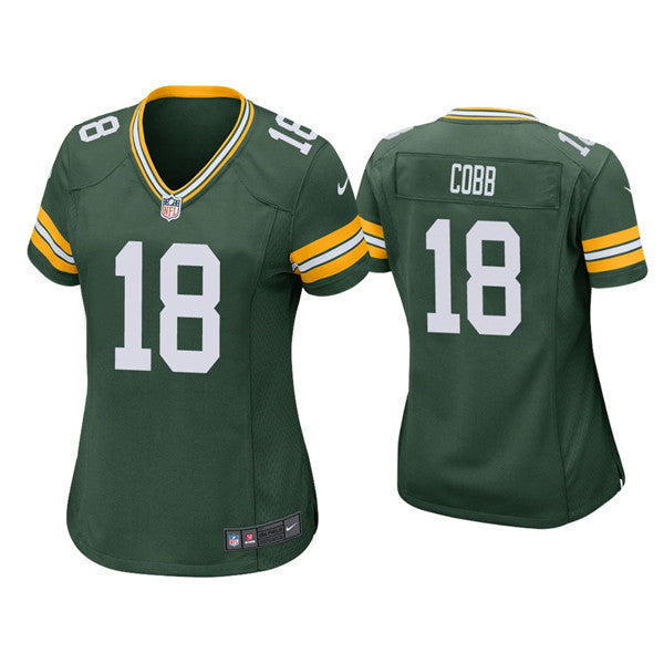 Randall Cobb Green Bay Packers green Vapor jersey