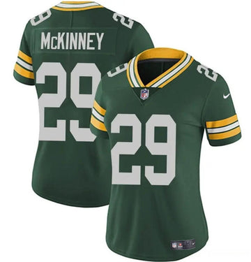 Xavier McKinney Green Bay Packers green Vapor jersey