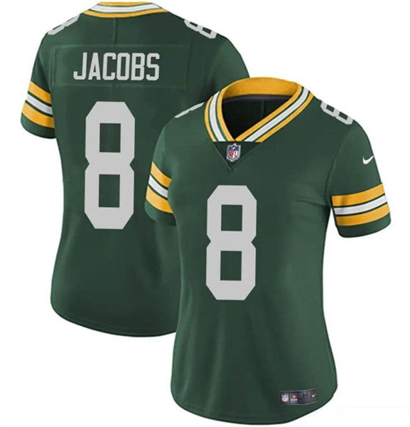 Josh Jacobs Green Bay Packers green Vapor jersey
