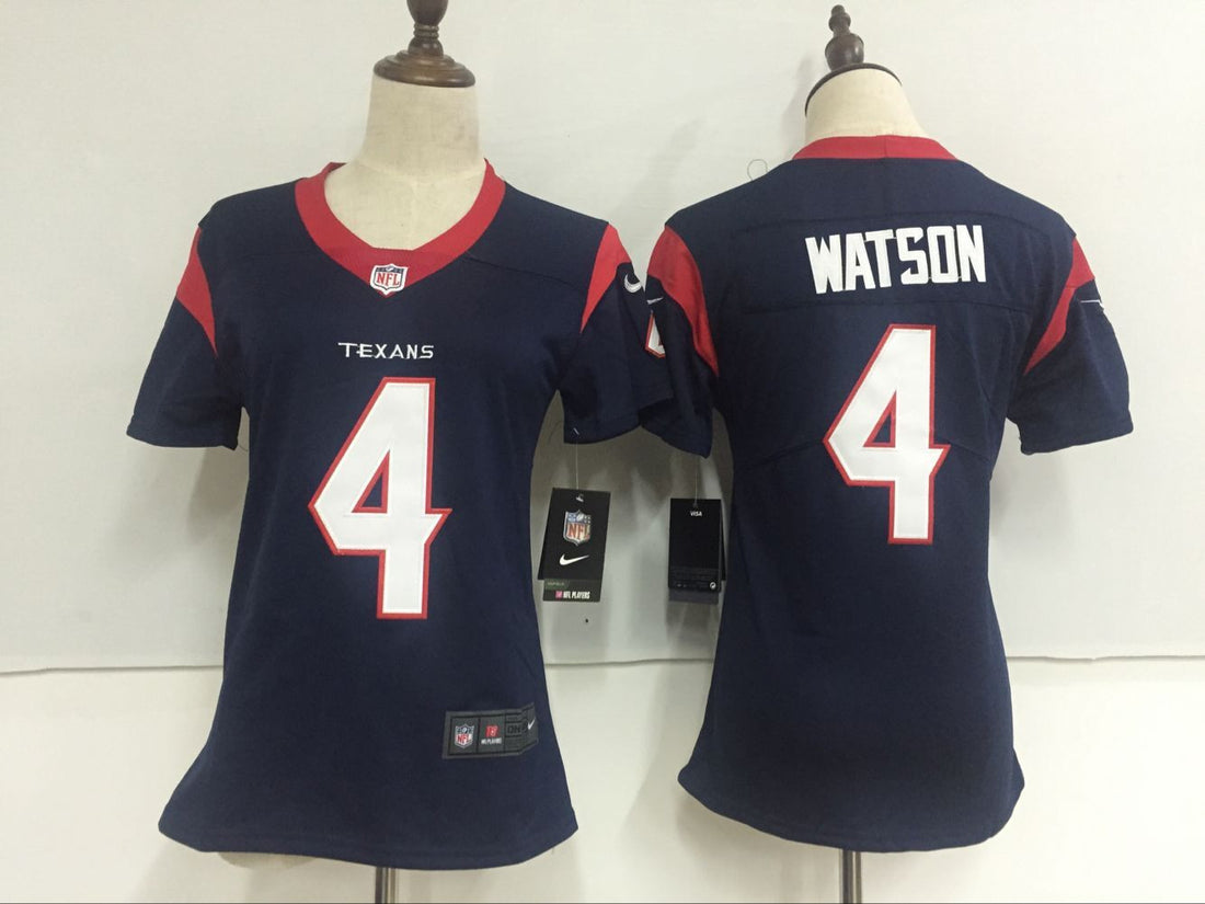 Deshaun Watson Houston Texans navy Vapor jersey