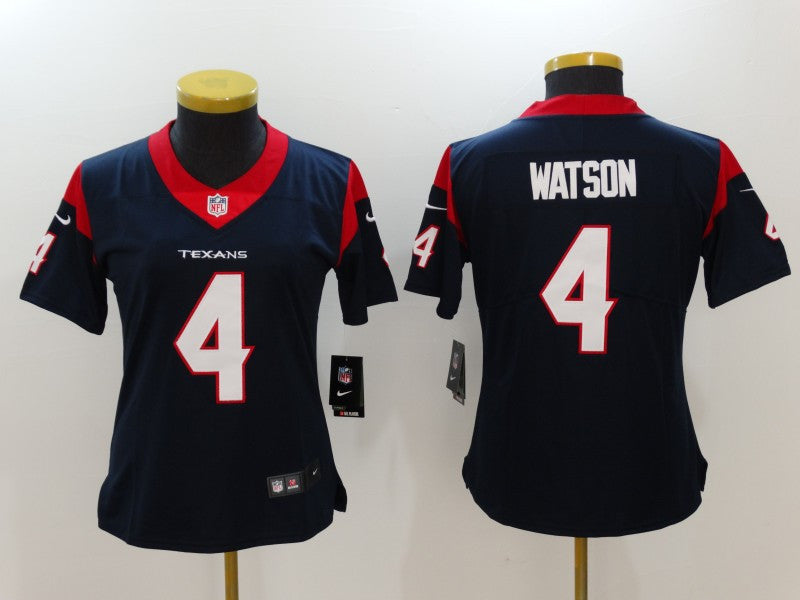 Deshaun Watson Houston Texans navy Vapor jersey