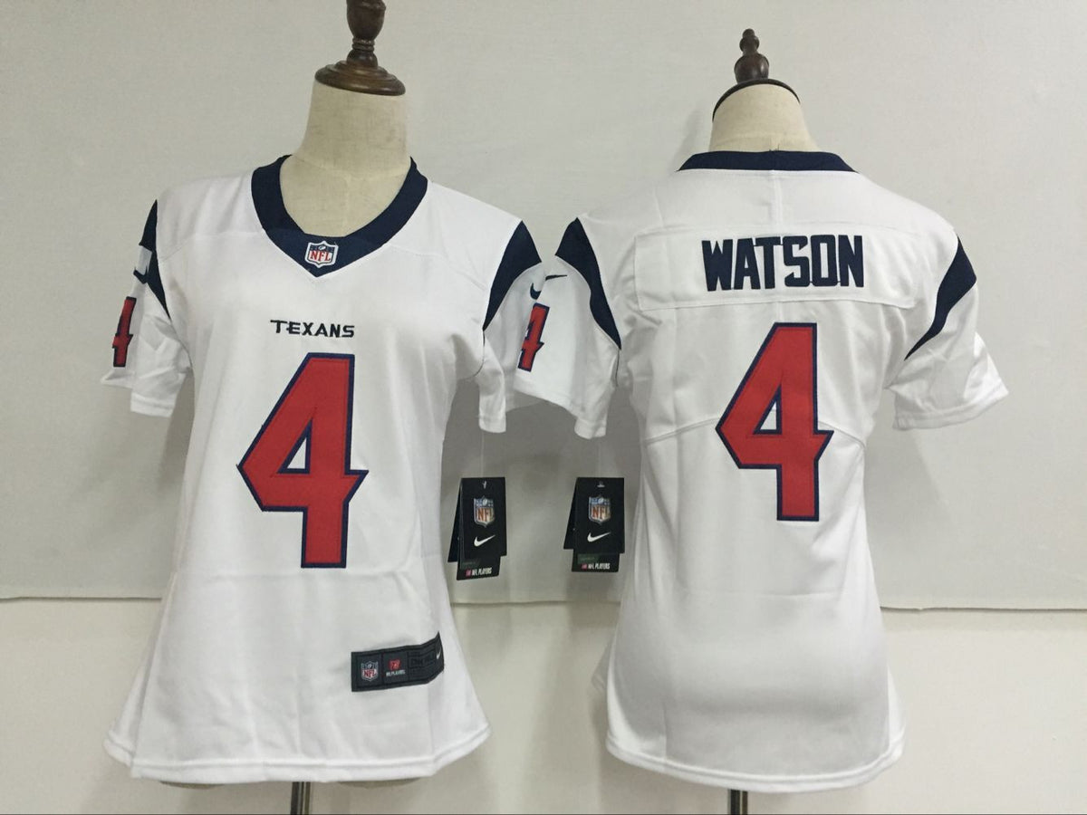 Deshaun Watson Houston Texans white Vapor jersey