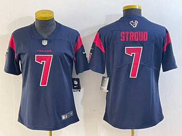 C.J. Stroud Houston Texans navy Color Rush jersey
