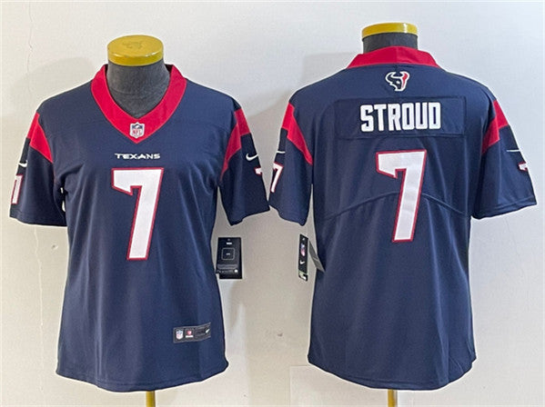 C.J. Stroud Houston Texans navy Vapor jersey