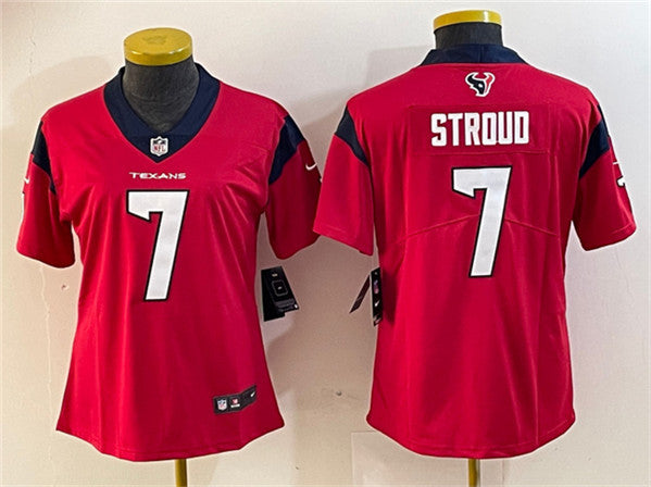 C.J. Stroud Houston Texans red Vapor jersey