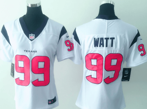 J.J. Watt Houston Texans white Vapor jersey
