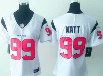 J.J. Watt Houston Texans white Vapor jersey