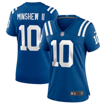 Gardner Minshew Indianapolis Colts blue Game jersey