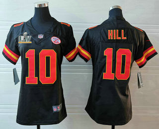 Tyreek Hill Kansas City Chiefs black Vapor jersey