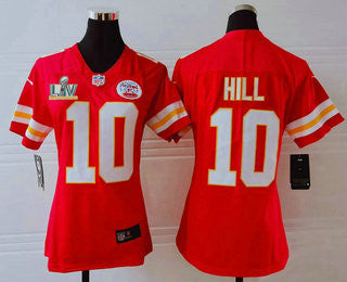 Tyreek Hill Kansas City Chiefs red Vapor jersey
