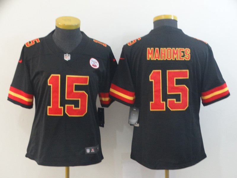 Patrick Mahomes Kansas City Chiefs black Vapor jersey