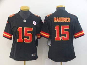 Patrick Mahomes Kansas City Chiefs black Vapor jersey