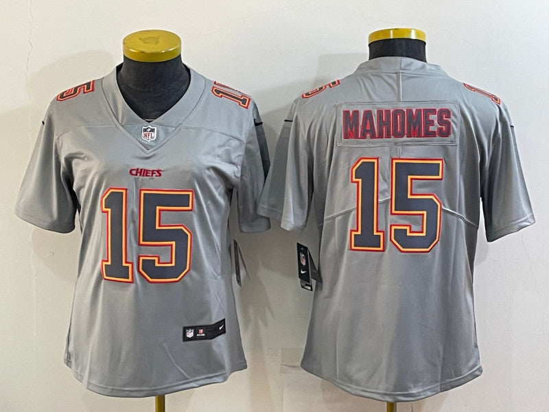 Patrick Mahomes Kansas City Chiefs gray Fashion jersey