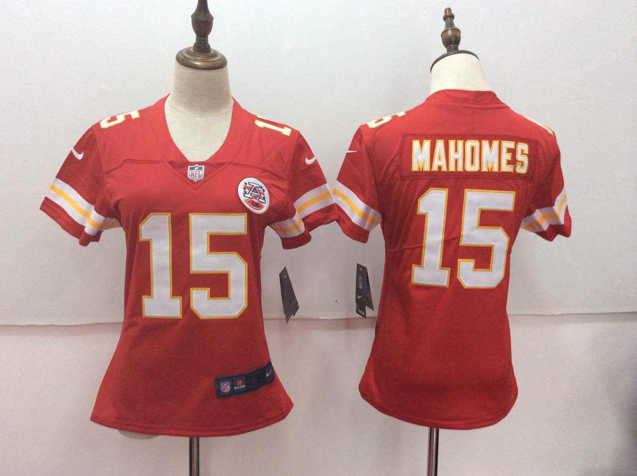 Patrick Mahomes Kansas City Chiefs red Vapor jersey