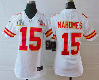 Patrick Mahomes Kansas City Chiefs white Vapor jersey