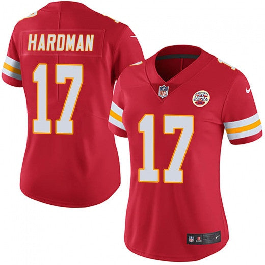 Mecole Hardman Kansas City Chiefs red Vapor jersey