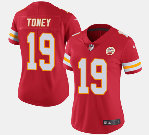 Kadarius Toney Kansas City Chiefs red Vapor jersey