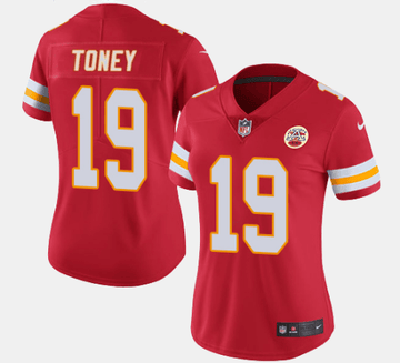Kadarius Toney Kansas City Chiefs red Vapor jersey