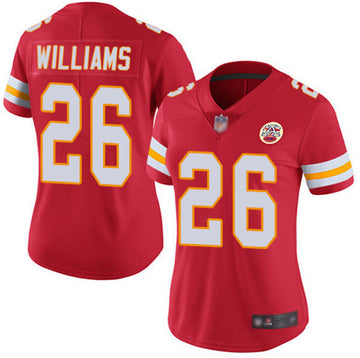 Damien Williams Kansas City Chiefs red Vapor jersey