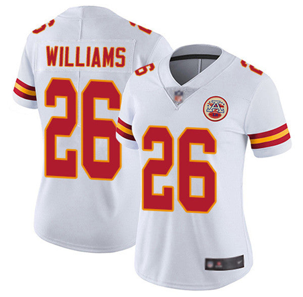 Damien Williams Kansas City Chiefs white Vapor jersey