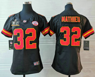 Tyrann Mathieu Kansas City Chiefs black Vapor jersey