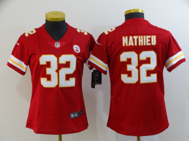 Tyrann Mathieu Kansas City Chiefs red Vapor jersey