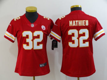Tyrann Mathieu Kansas City Chiefs red Vapor jersey