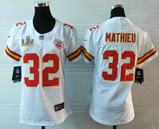 Tyrann Mathieu Kansas City Chiefs white Vapor jersey
