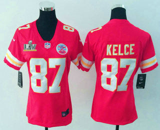 Travis Kelce Kansas City Chiefs red Vapor jersey