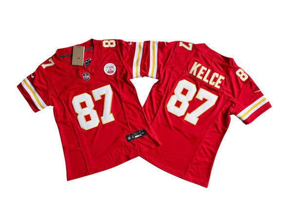 Travis Kelce Kansas City Chiefs red Untouchable jersey
