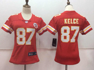 Travis Kelce Kansas City Chiefs red Vapor jersey