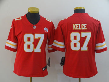 Travis Kelce Kansas City Chiefs red Vapor jersey