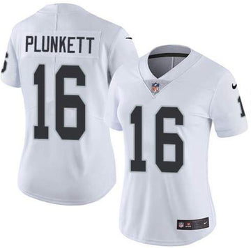 Jim Plunkett Las Vegas Raiders white Vapor jersey
